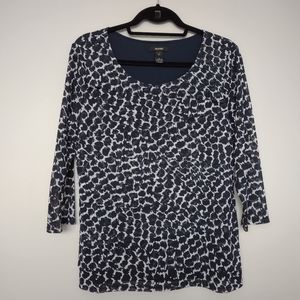 Alfani Layered Top   Size L